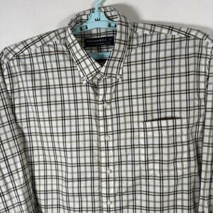 MagnaReady Magnetic Shirt Mens XL Green Plaid Adaptive Button Down Cotton